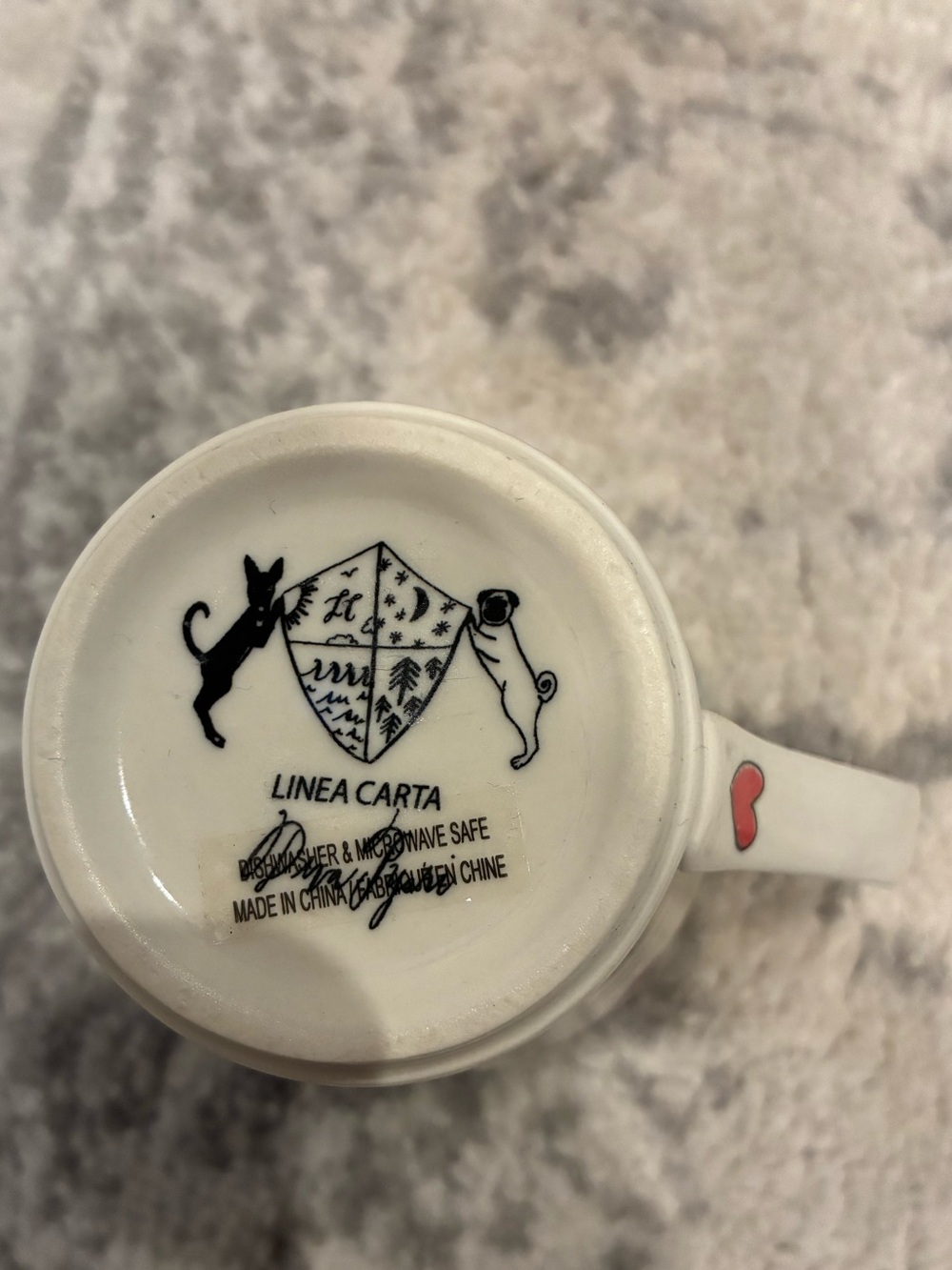 Linea Carta "I Love Paris" coffee mug - Picture 11 of 13